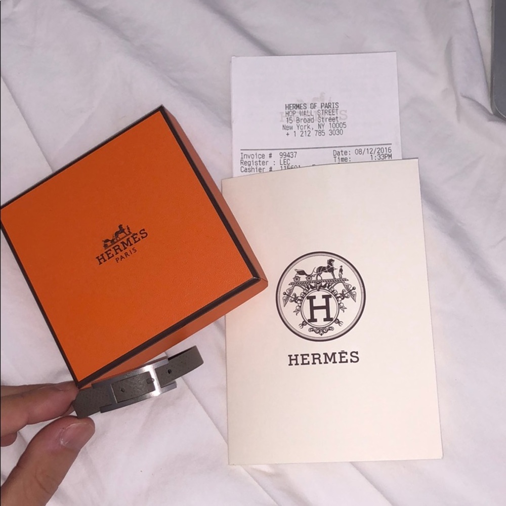 Hermes Behapi Simple Tour Noir/Etain